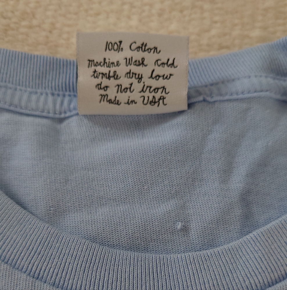 Mega Yacht Louis Vuitton Mickey Mouse Sky Blue Cotton Tee Unisex size - Picture 2 of 5